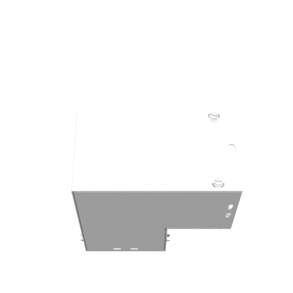 Picture of 44L90C - 7.063x4X7.063 Wireway Elbow 90 Corner ANSI 61 Gray Steel