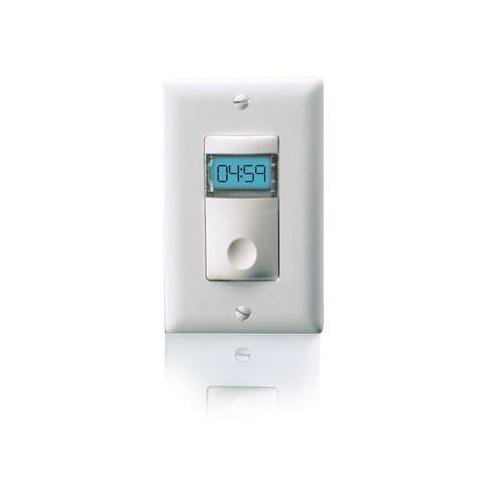 TS-400-W - Wattstopper® Digital Timer Switch, 100-300VAC/0-800/1200W, White
