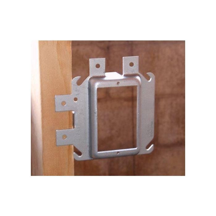 Picture of SLR-158 - Four Square Raised 1-Gang Prefab Box Mount Ring, 5/8" Drywall, 25 Pak