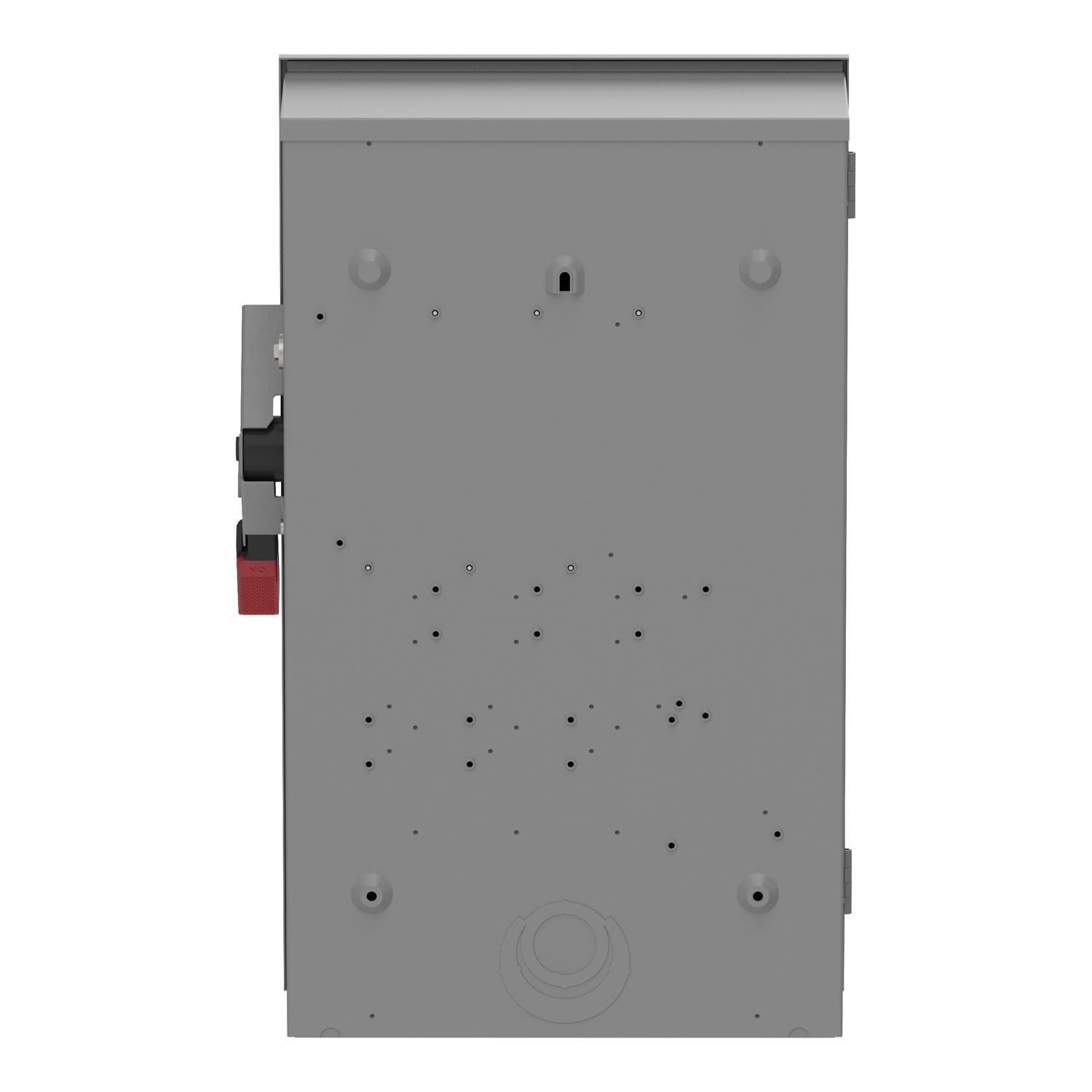 Picture of VH364R - Safety switch, VisiPacT, heavy duty, fused, viewing window, NEMA 3R, 600V, 200A, 3 pole