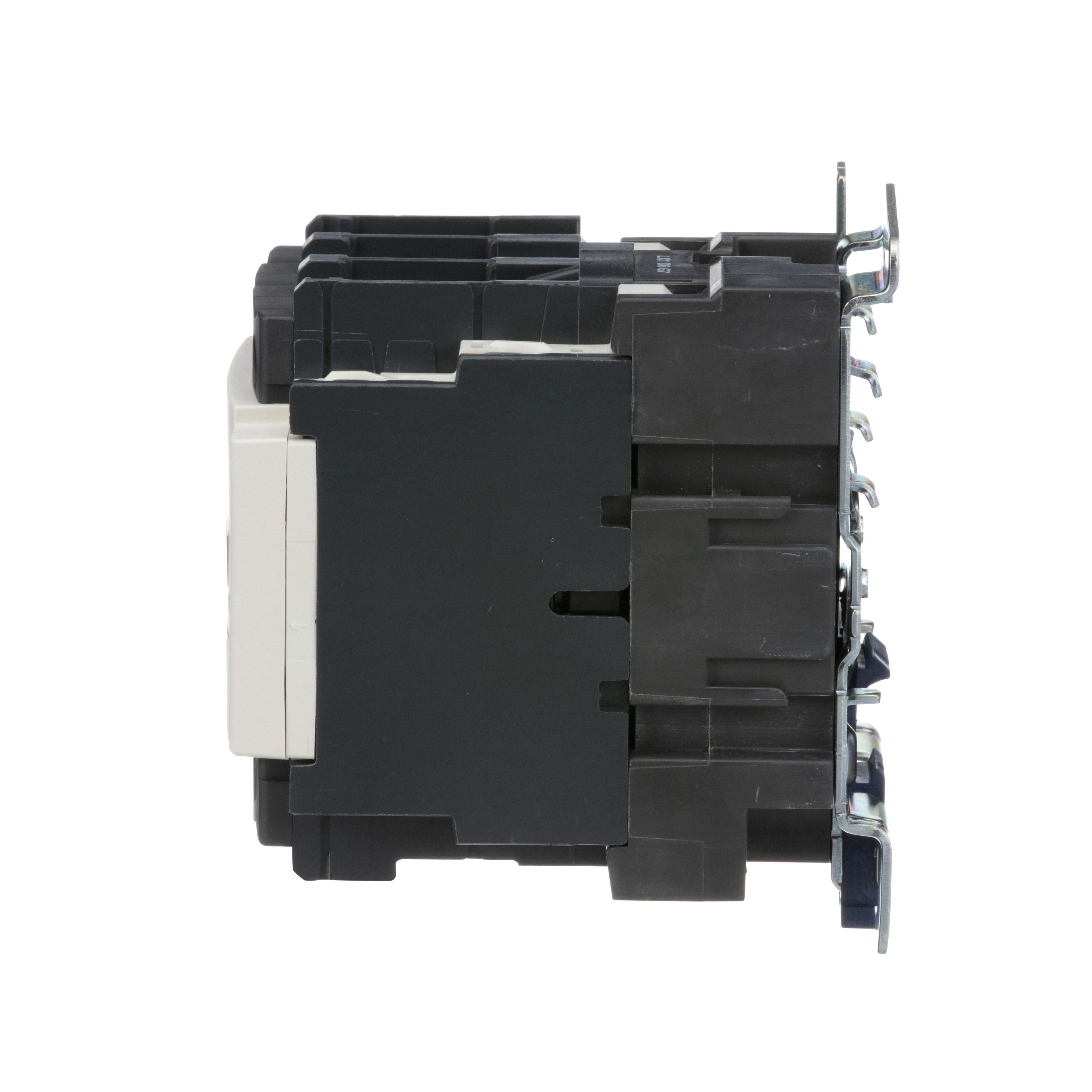 Picture of LC1D40G7 - TeSys D IEC contactor, 40 A, 3 P, 30 HP at 480 VAC, nonreversing, 120 VAC 50/60 Hz coil