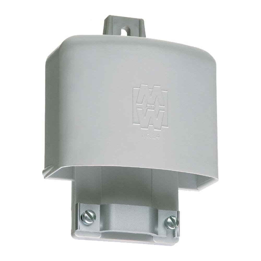 EH201 - Service Entrance Hood, accommodates three 3/0 two 4/0 two service entrance cables.