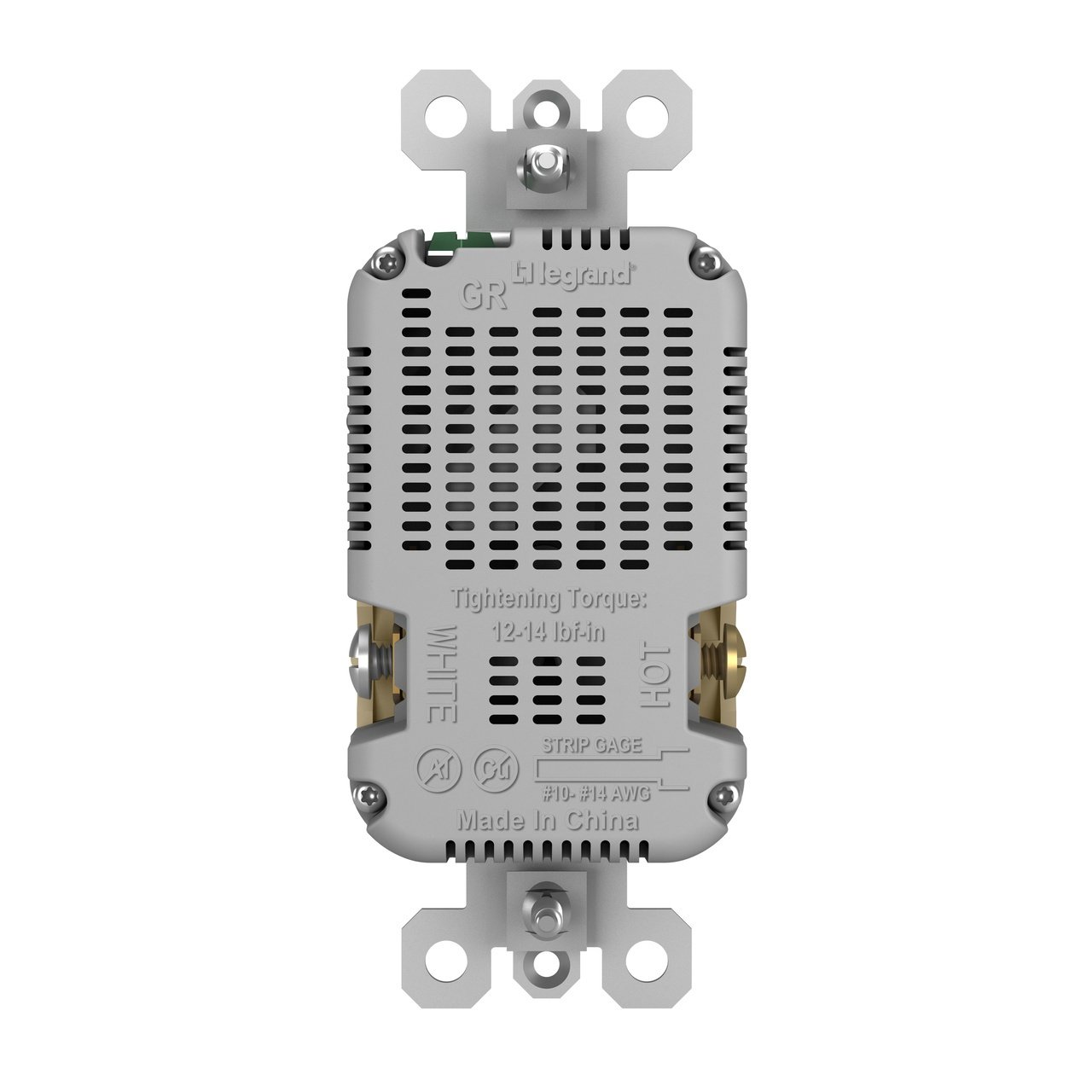 Picture of TM826USBI - radiant® 15A Tamper-Resistant USB Outlet, Ivory