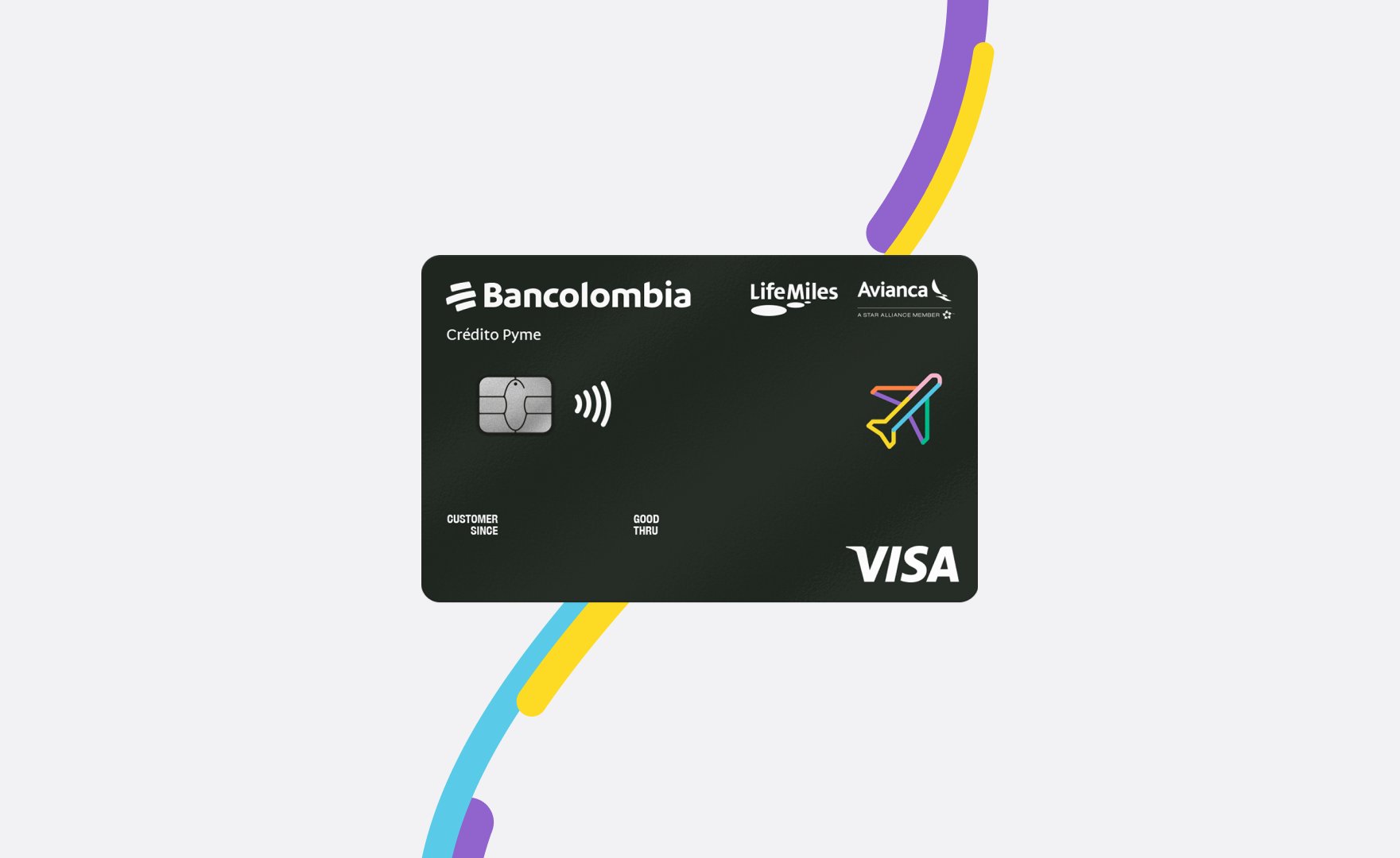 Tarjeta de crédito Visa LifeMiles negocios