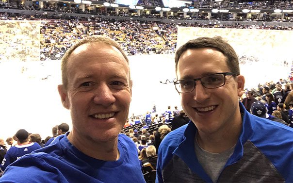 Contestant winner visits hockey hall of fame