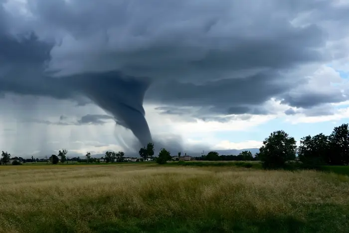 Tornado supercell in Oklahoma