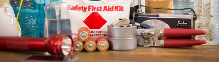 Emergency preparedness natural disaster supplies