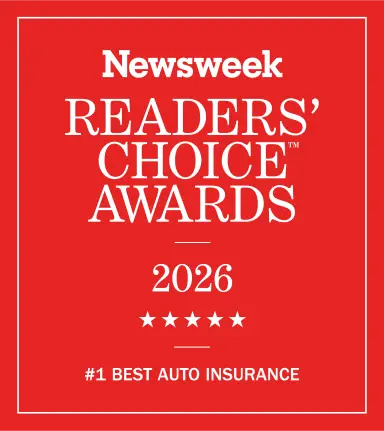 Newsweek Reader's Choice #1 Best Auto Insurance Award 2026