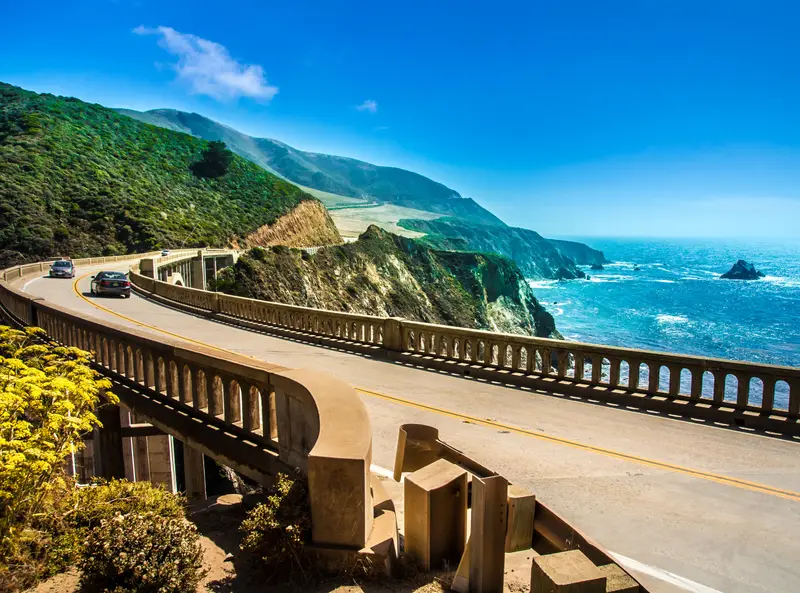 Bixby Creek Bridge on Highway 1