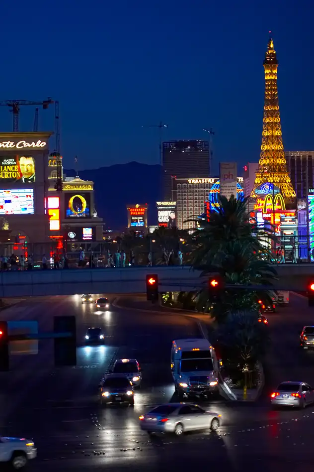 Las Vegas, Nevada at night
