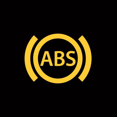 Anti-lock Brake System (ABS) warning light