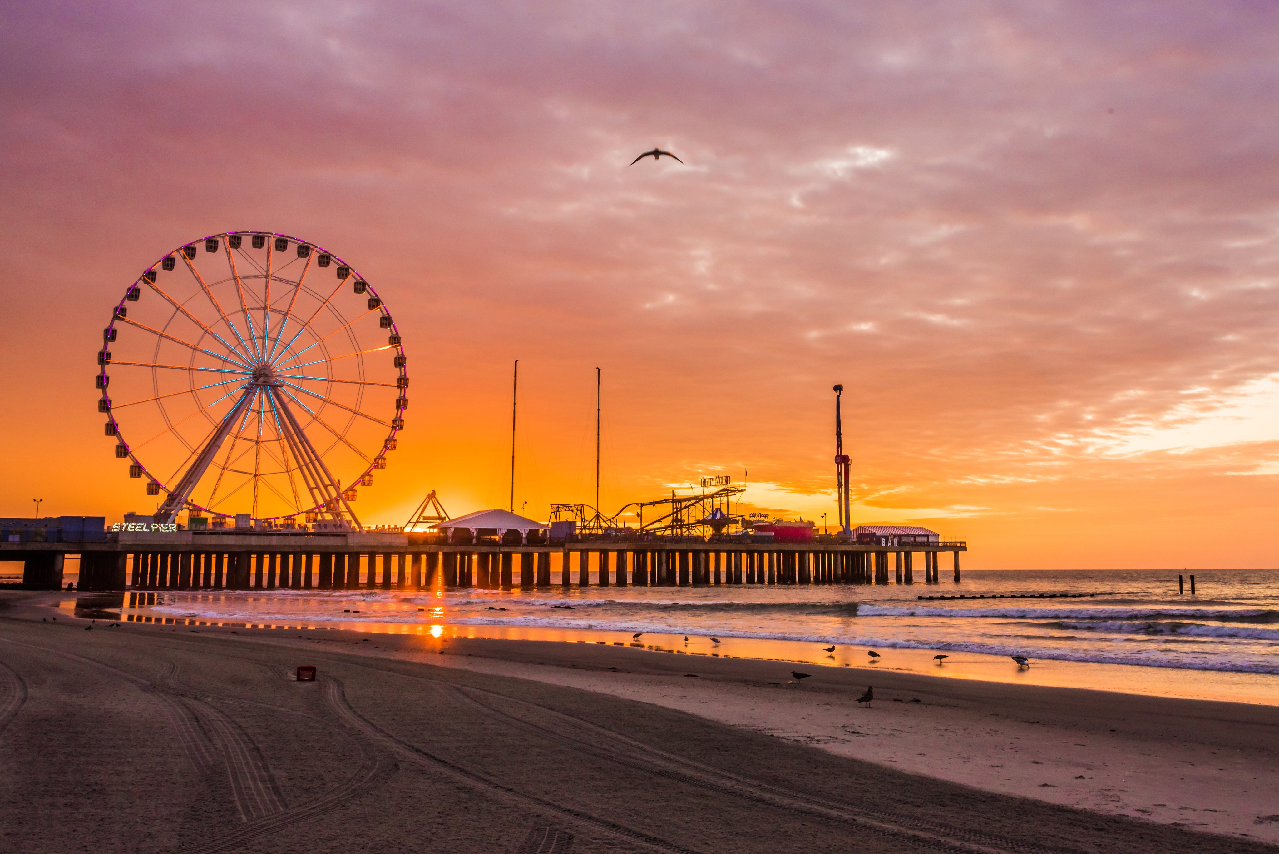 Steel Pier at Atlantic City, New Jersey