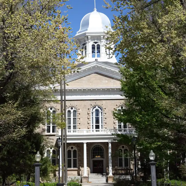The Nevada State Capitol is the capitol building of the U.S. state of Nevada.