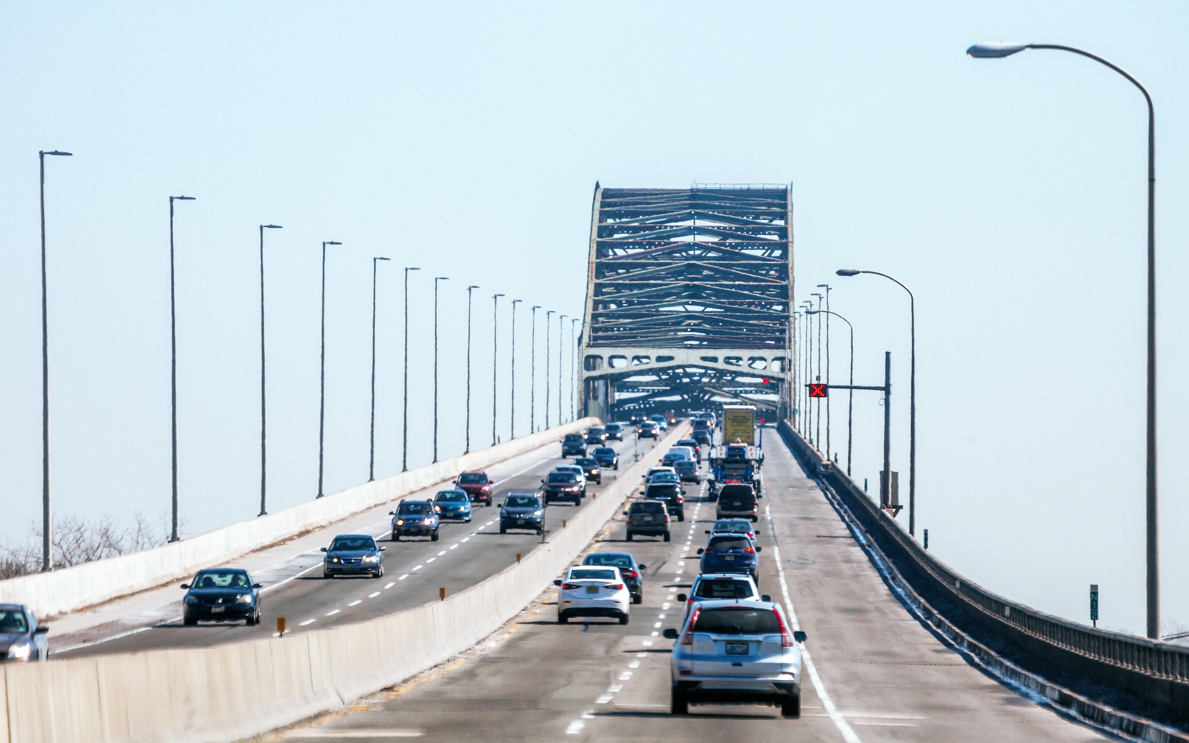 Turnpike traffic - New Jersey, USA