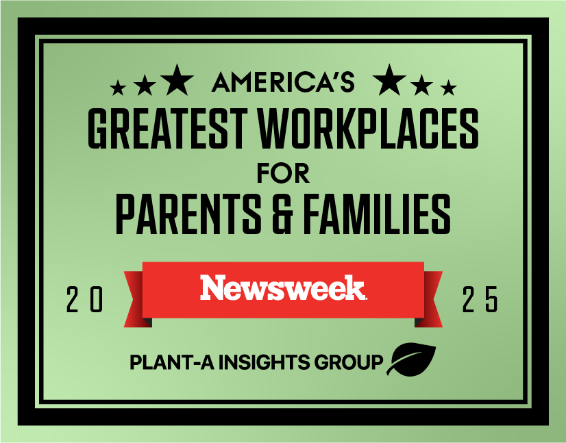 Newsweek 2025 America’s Greatest Workplace for Parents and Family Award