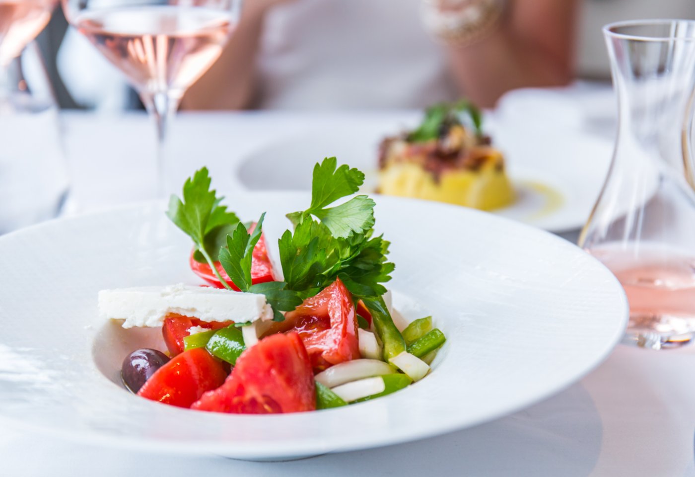 Greek Salad at Milos