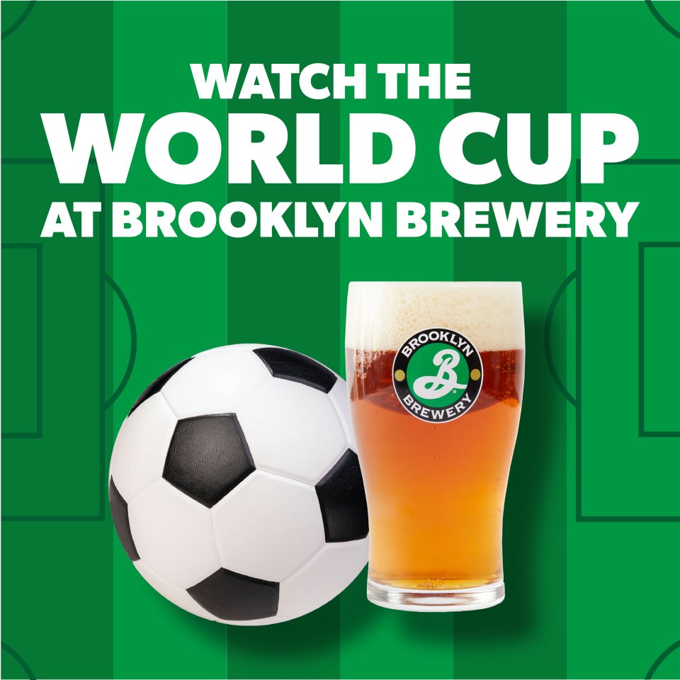 beer soccer ball World Cup Brooklyn Brewery