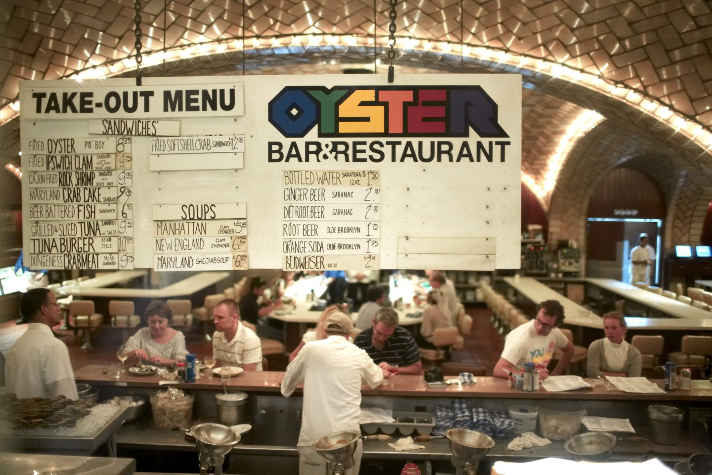 Grand Central Oyster Bar interior in Grand Central Station, NYC