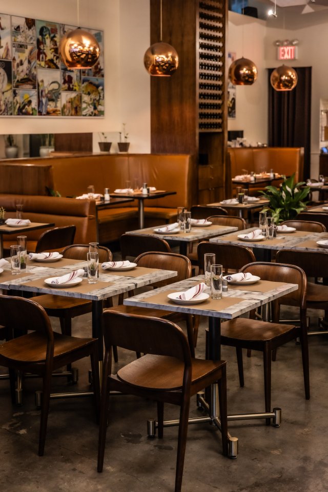 Da Claudio NYC Italian Restaurant Interior