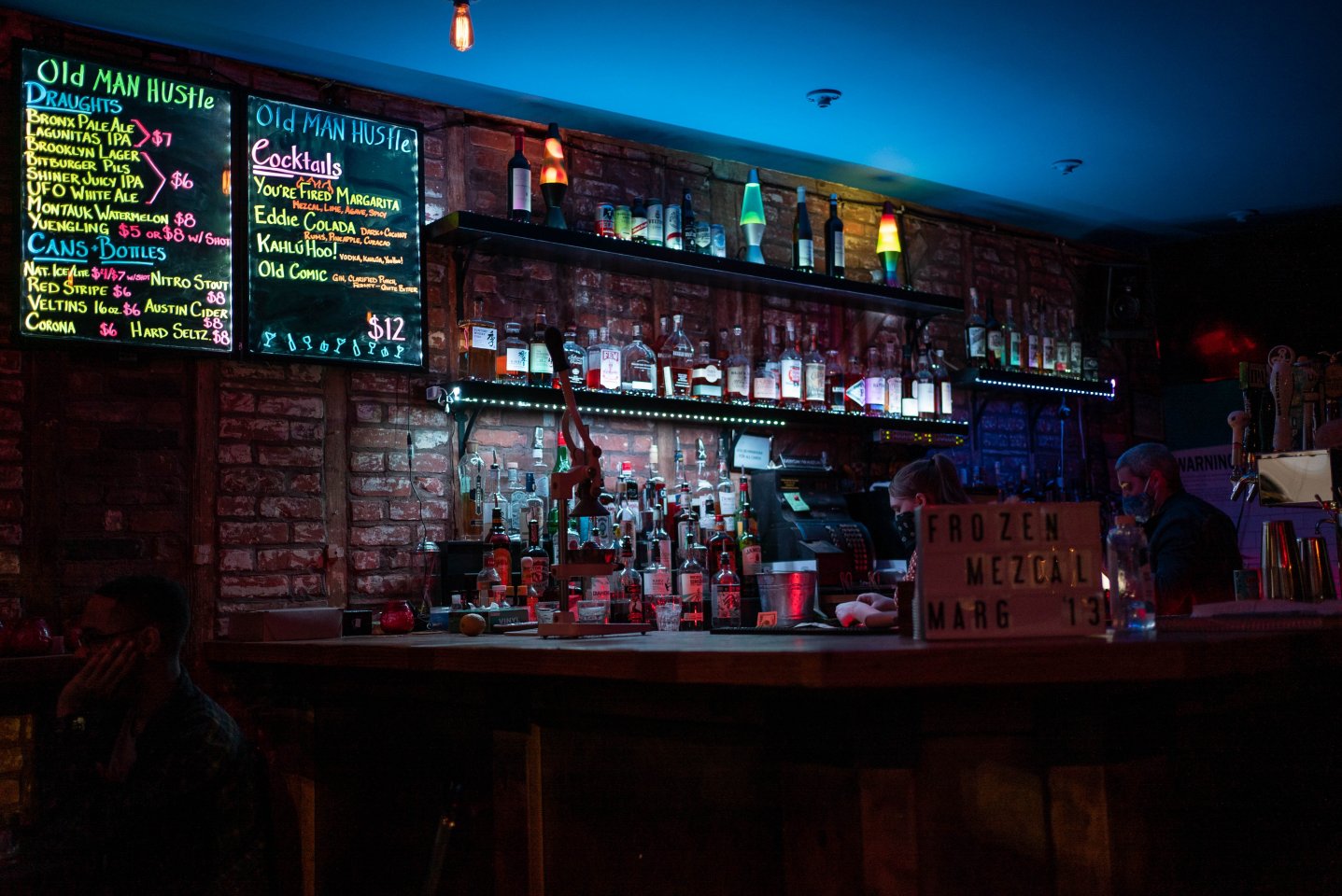 Courtesy, Old Man Hustle BKLYN Bar