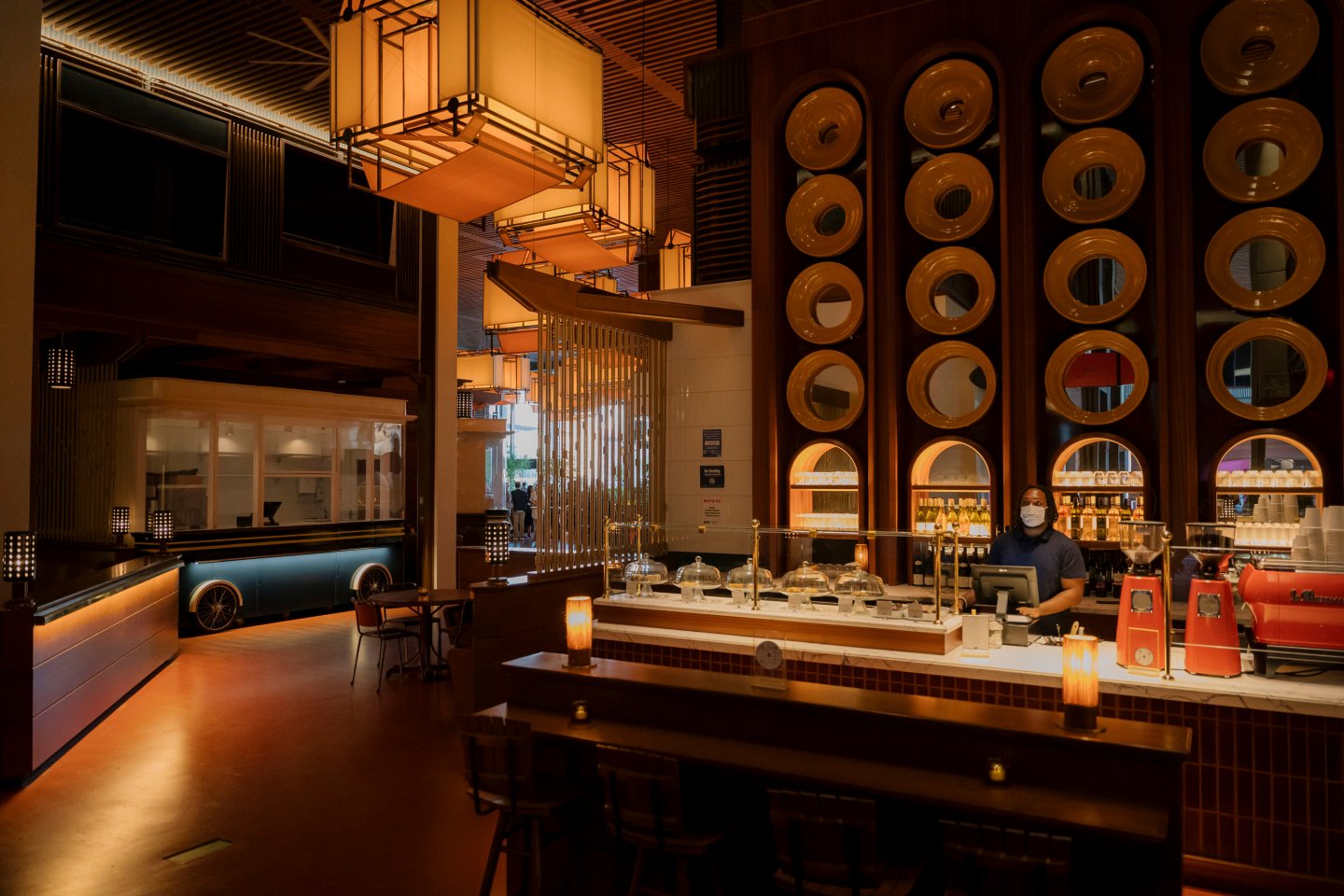 Interior of Pearl Alley