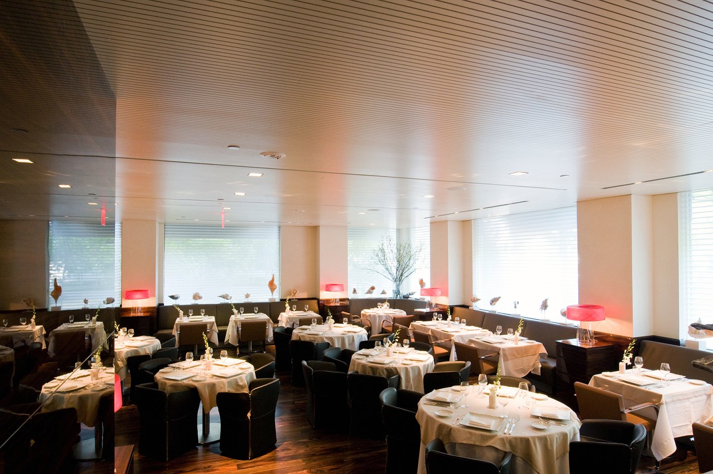 Interior of Marea Restaurant in Manhattan, NYC