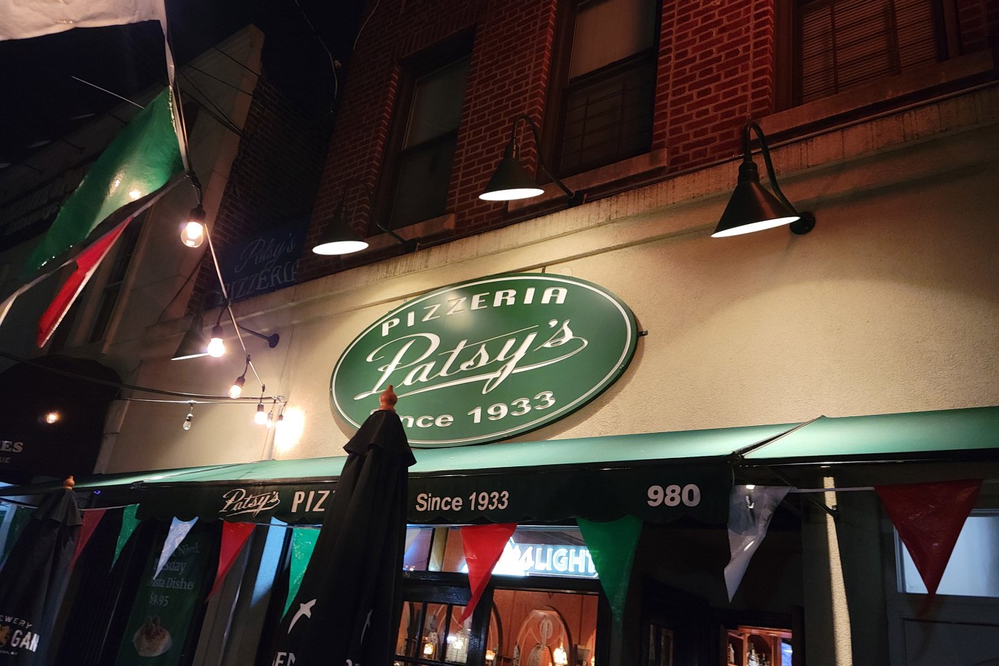 Courtesy, Patsy's Pizzeria
