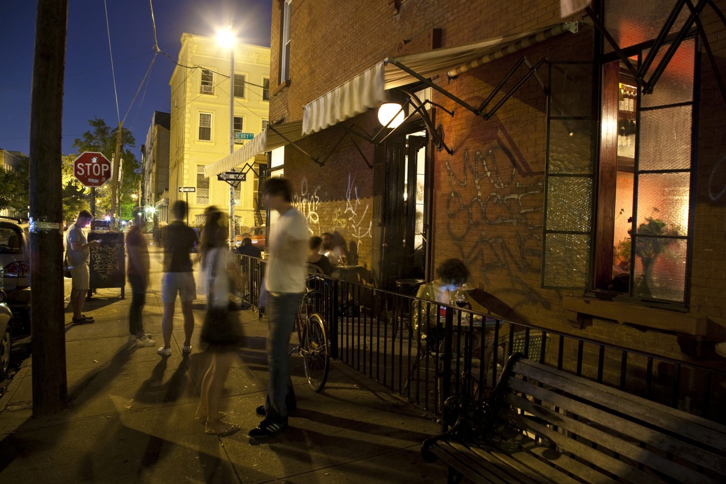 Hotel Delmano, Nightlife, Street, Outdoors, Williamsburg, Brooklyn, NYC