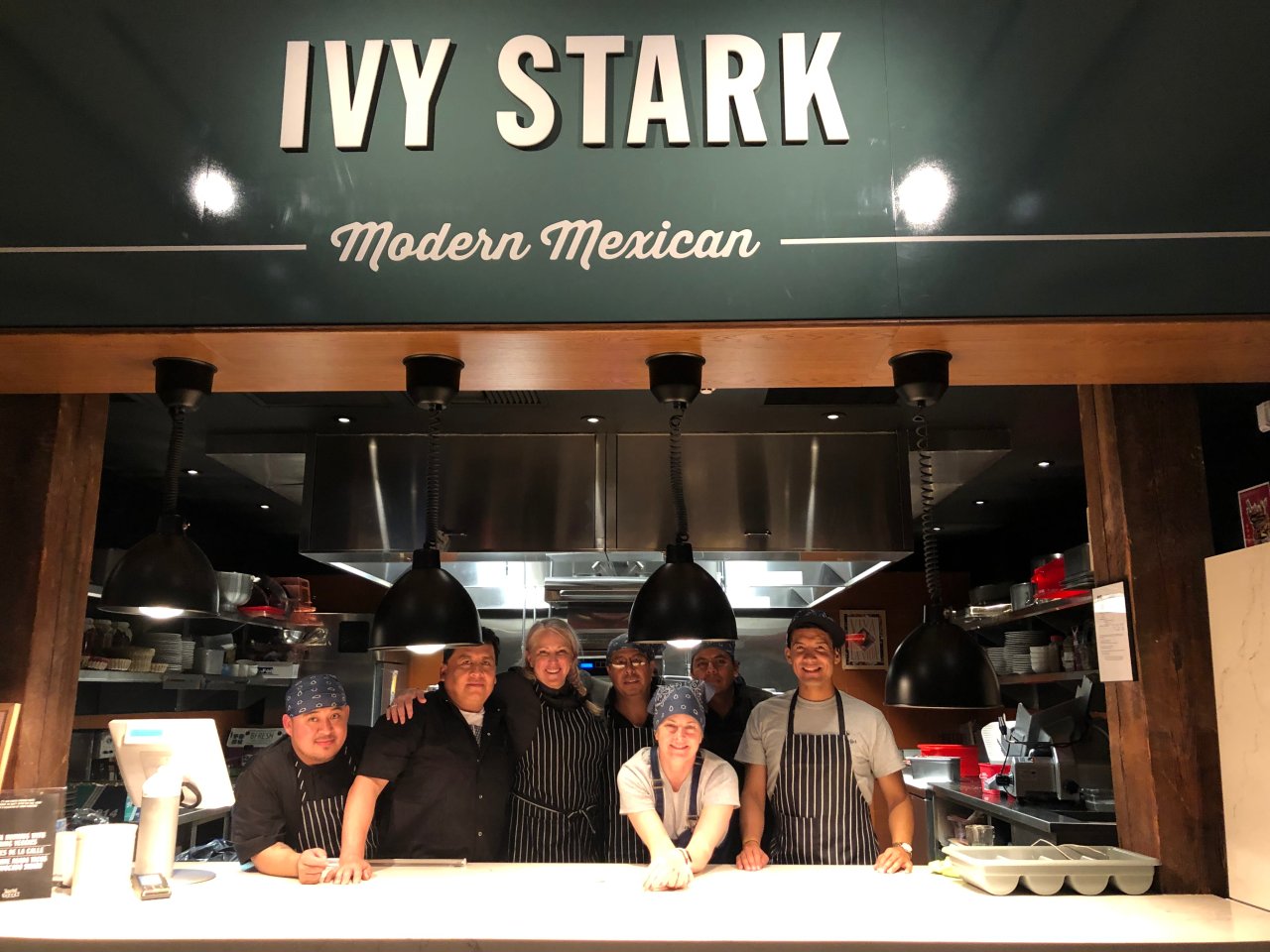 Ivy Stark and team at Time Out Market