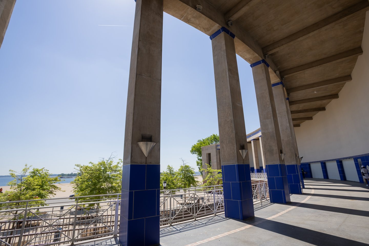 Orchard Beach Pavilion Upper Loggia Balcony