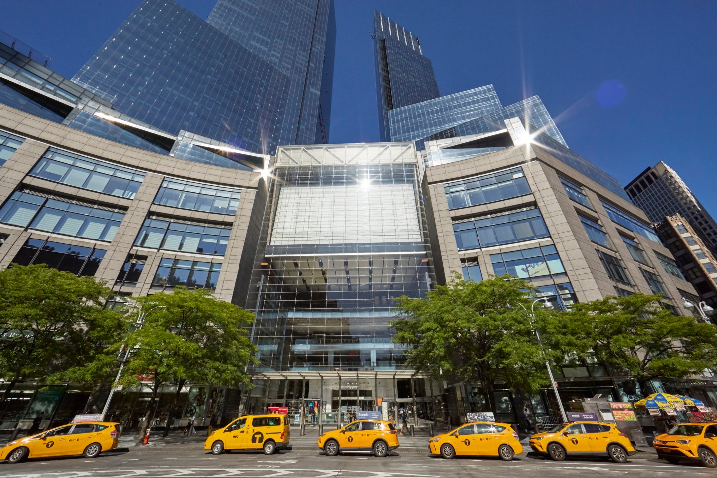 Interior of The Shops at Columbus Circle