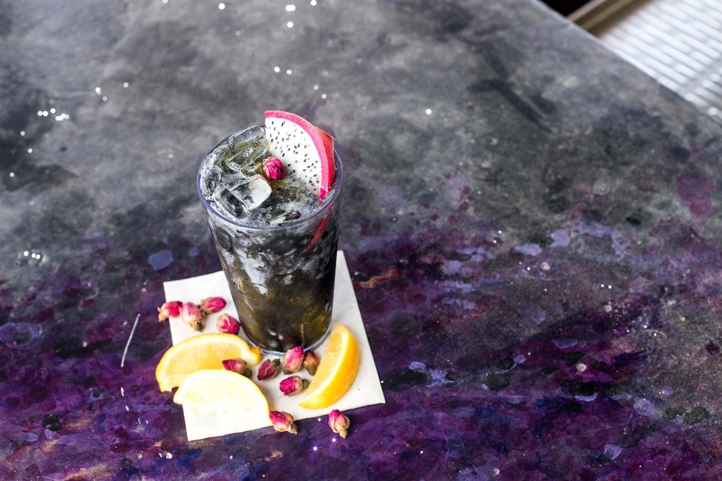 Rooftop at elsewhere, cocktail