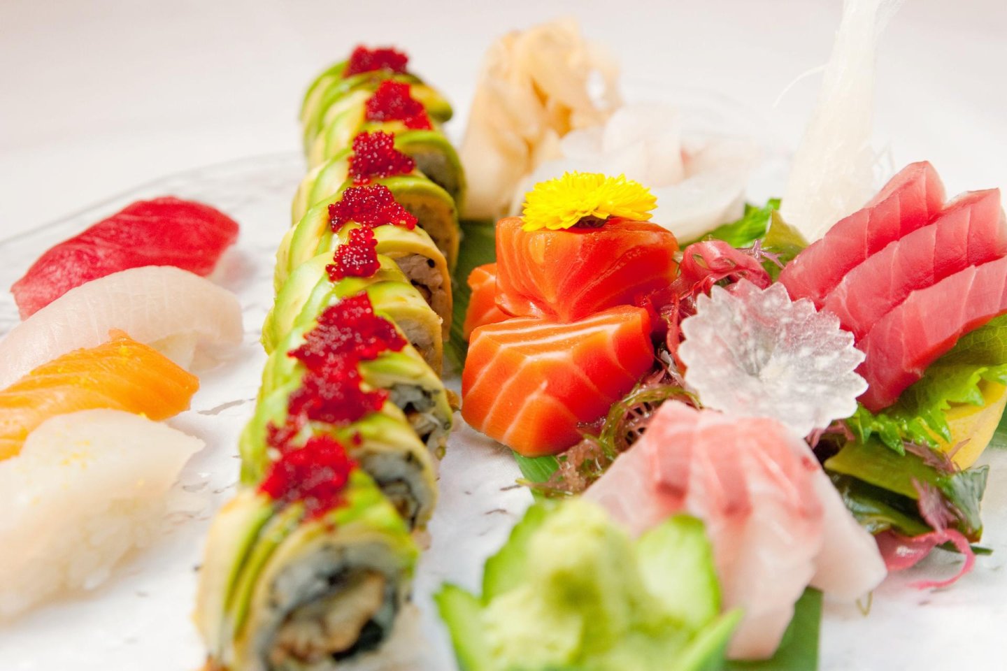 Delicious sushi at Lure Fishbar in Manhattan