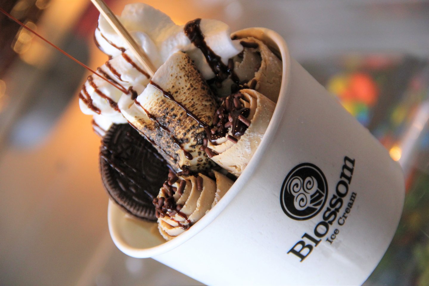 Blossom ice cream