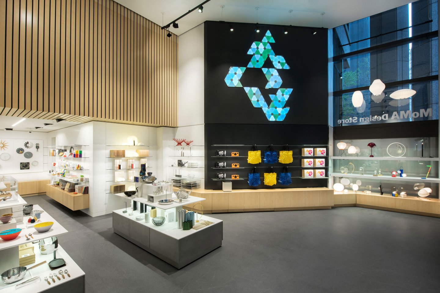 interior of Moma Design store in Manhattan, NYC