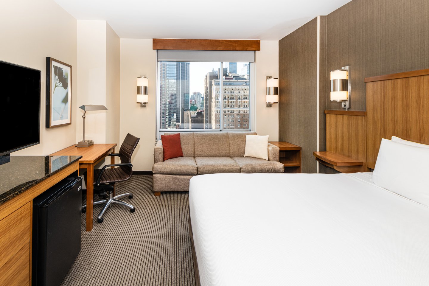 Courtesy, Hyatt Place New York/Midtown-South, king suite, NYC