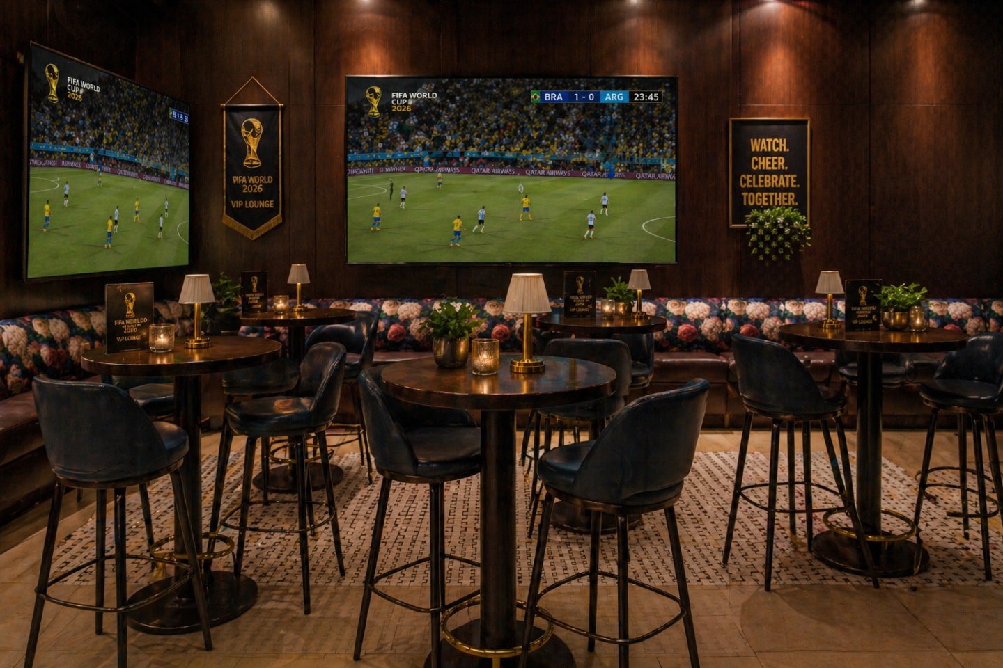 image of Bar Fiori with soccer games on