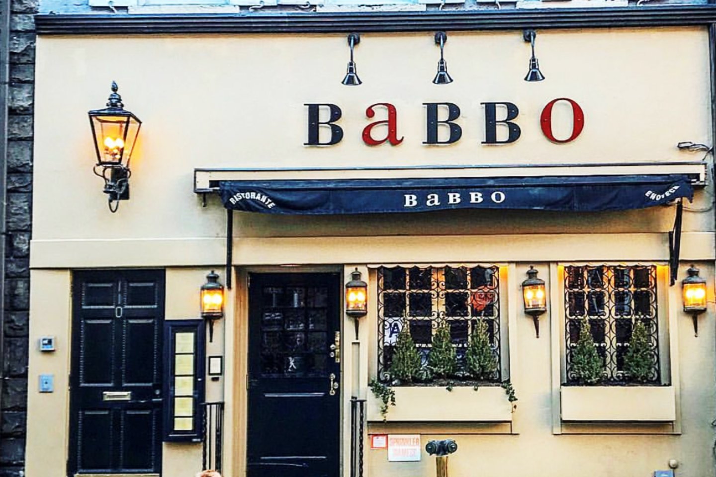 Courtesy, Babbo Ristorante