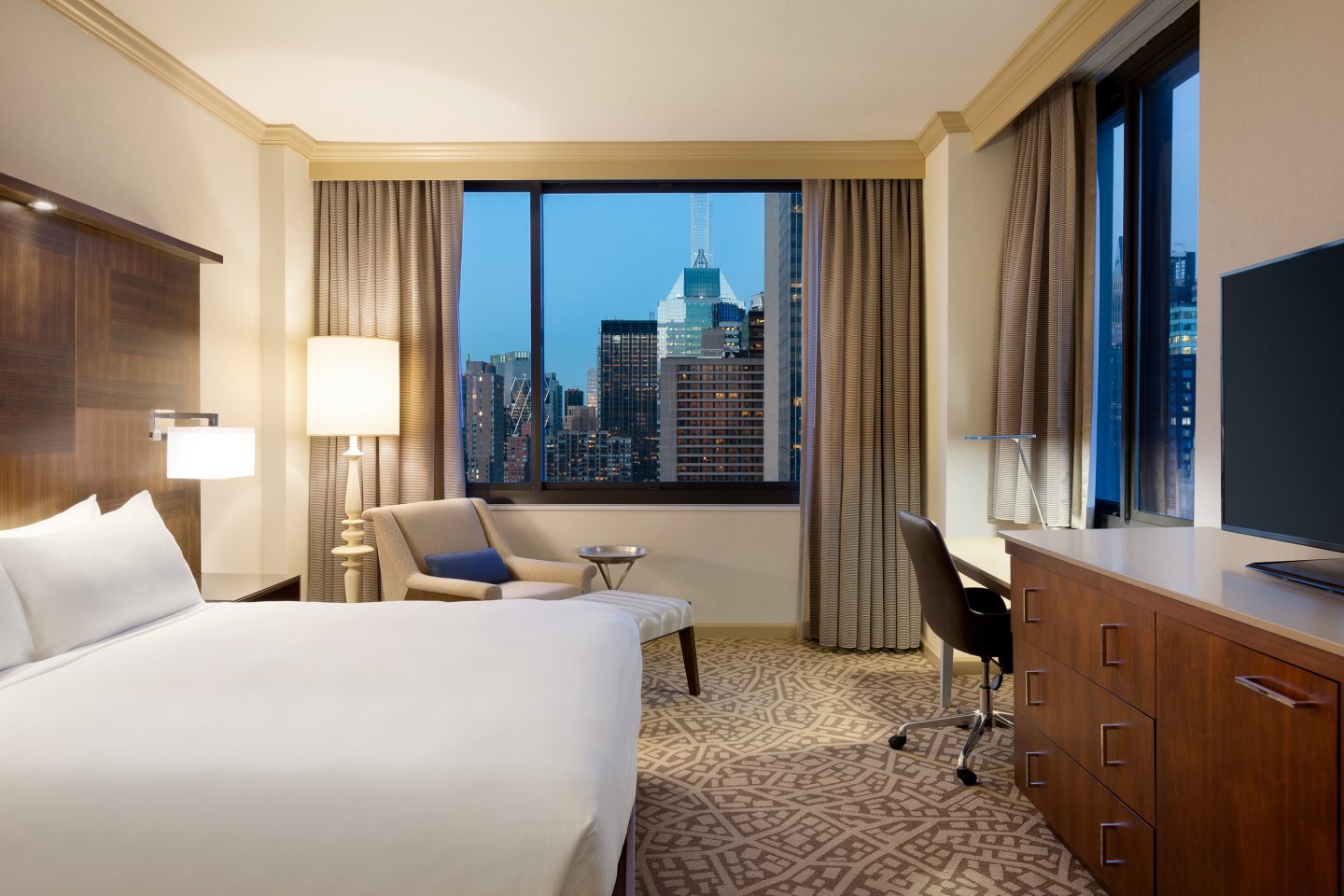room at Hilton New York Times Square