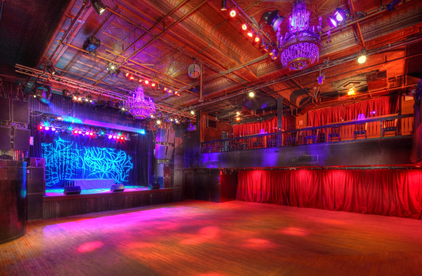 Stage at Irving Plaza in Union Square Manhattan