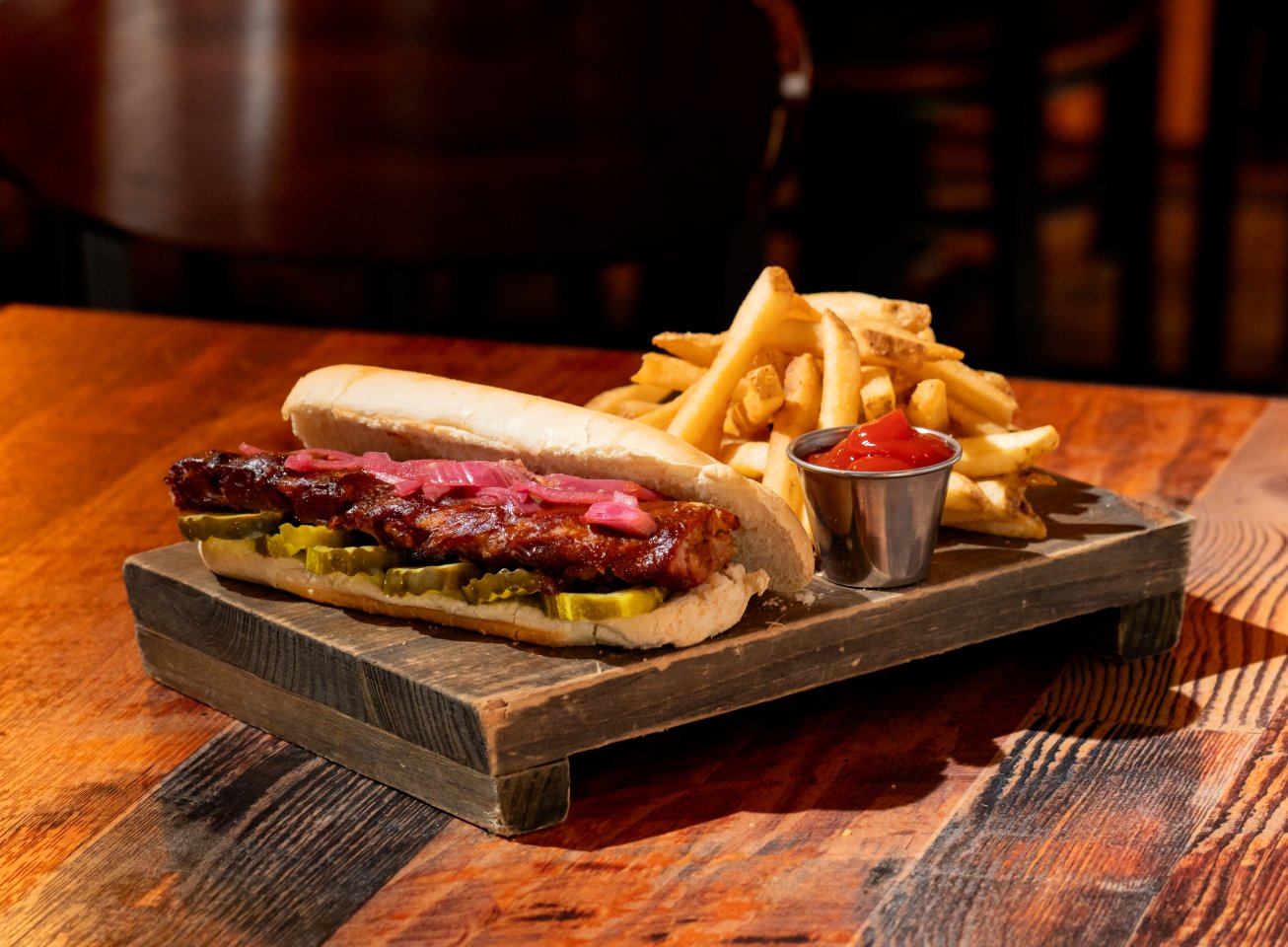 Bubba’s Smoked Rib Sando
