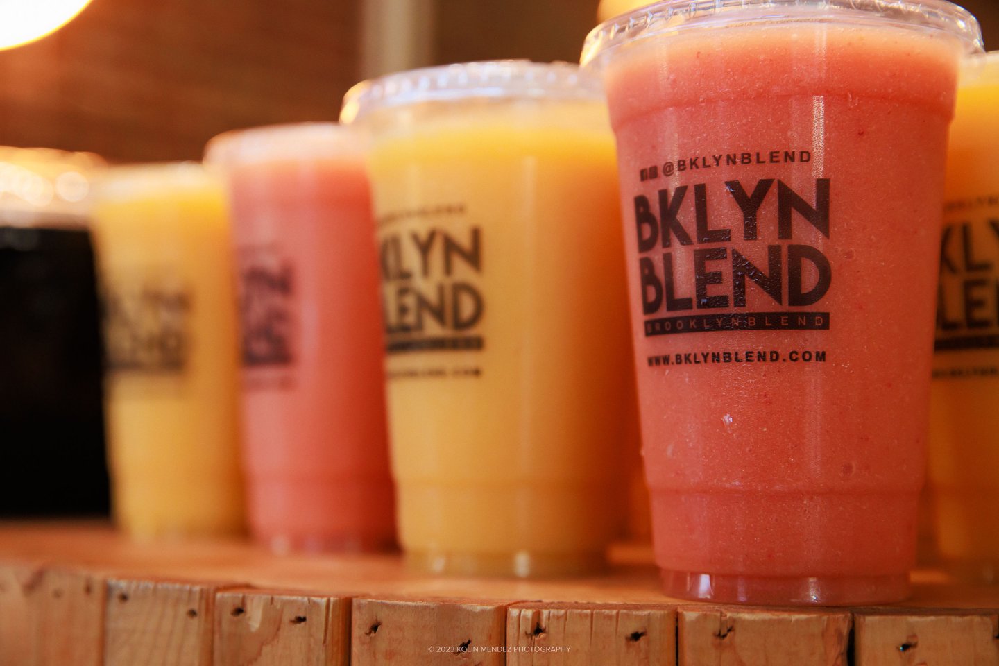 Ice Cold Mango and Strawberry Smoothies