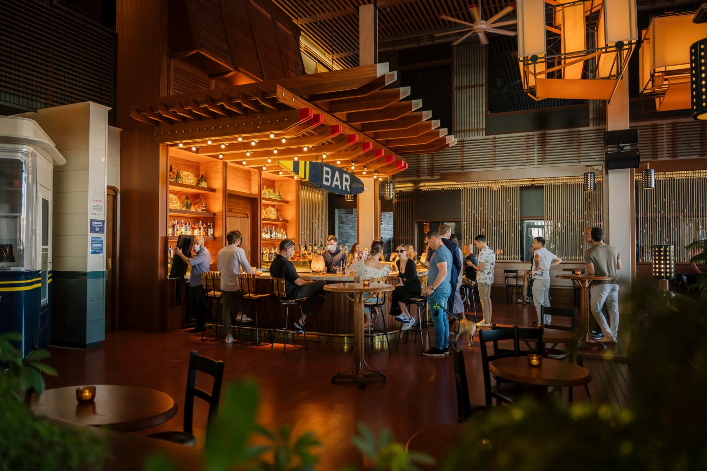Interior of Pearl Alley