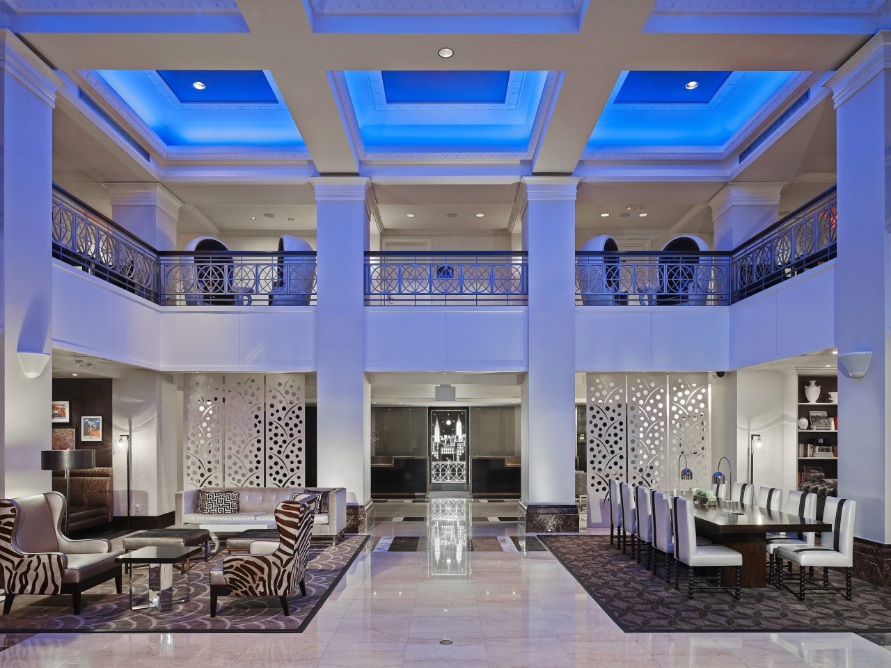 The Lexington lobby
