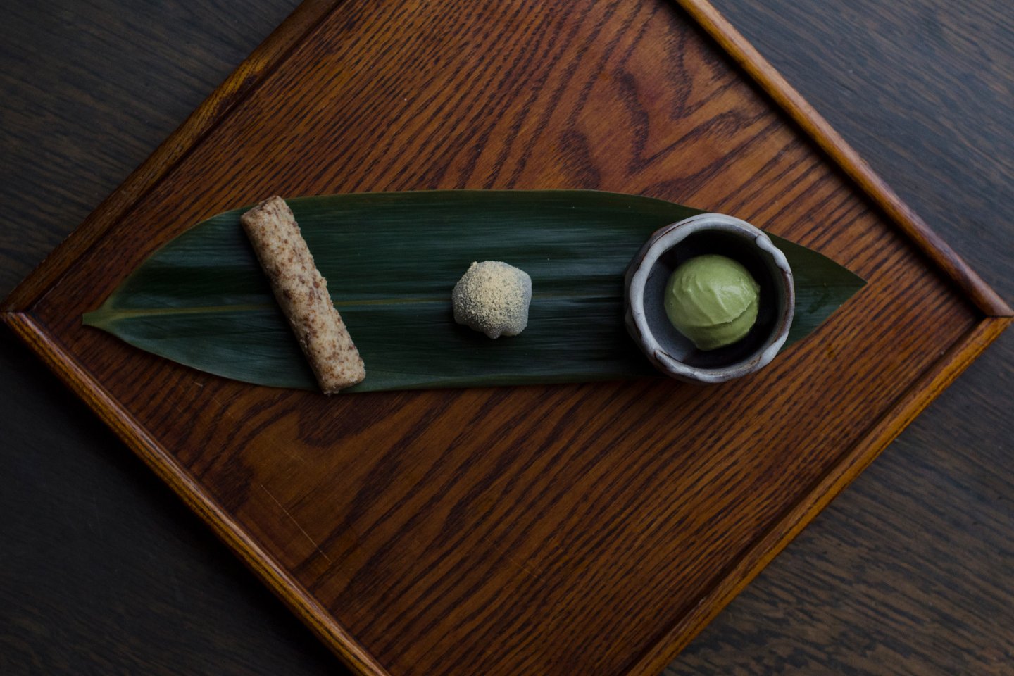 food on plate at Morimoto