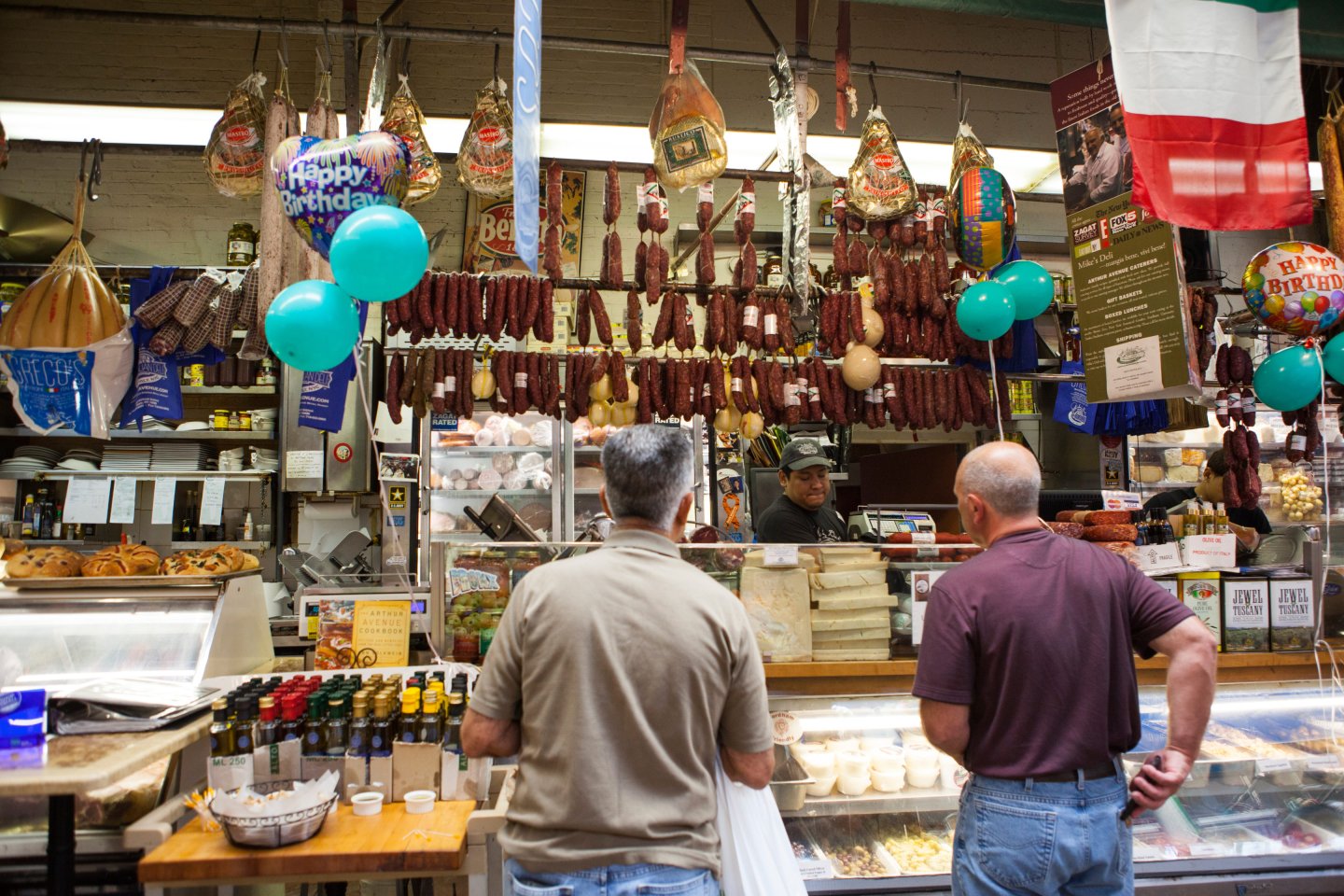 Mike's Deli on Arthur Avenue in the Bronx