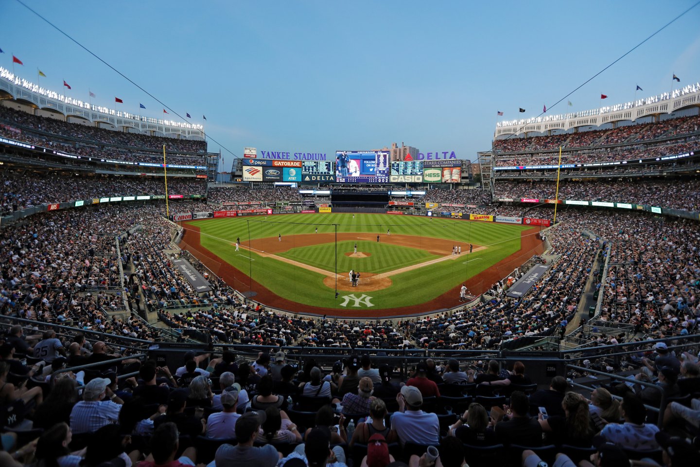Yankees Stadium, field