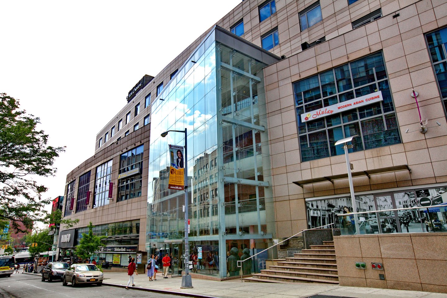 Queens Crossing Mall exterior