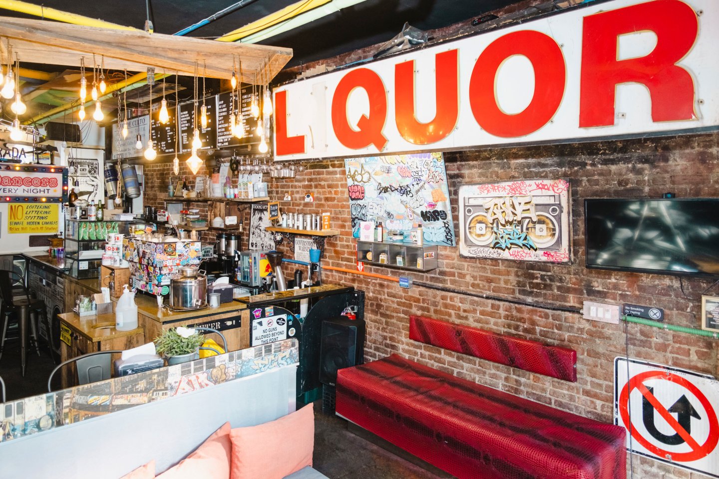 Interior of The Boogie Down Grind