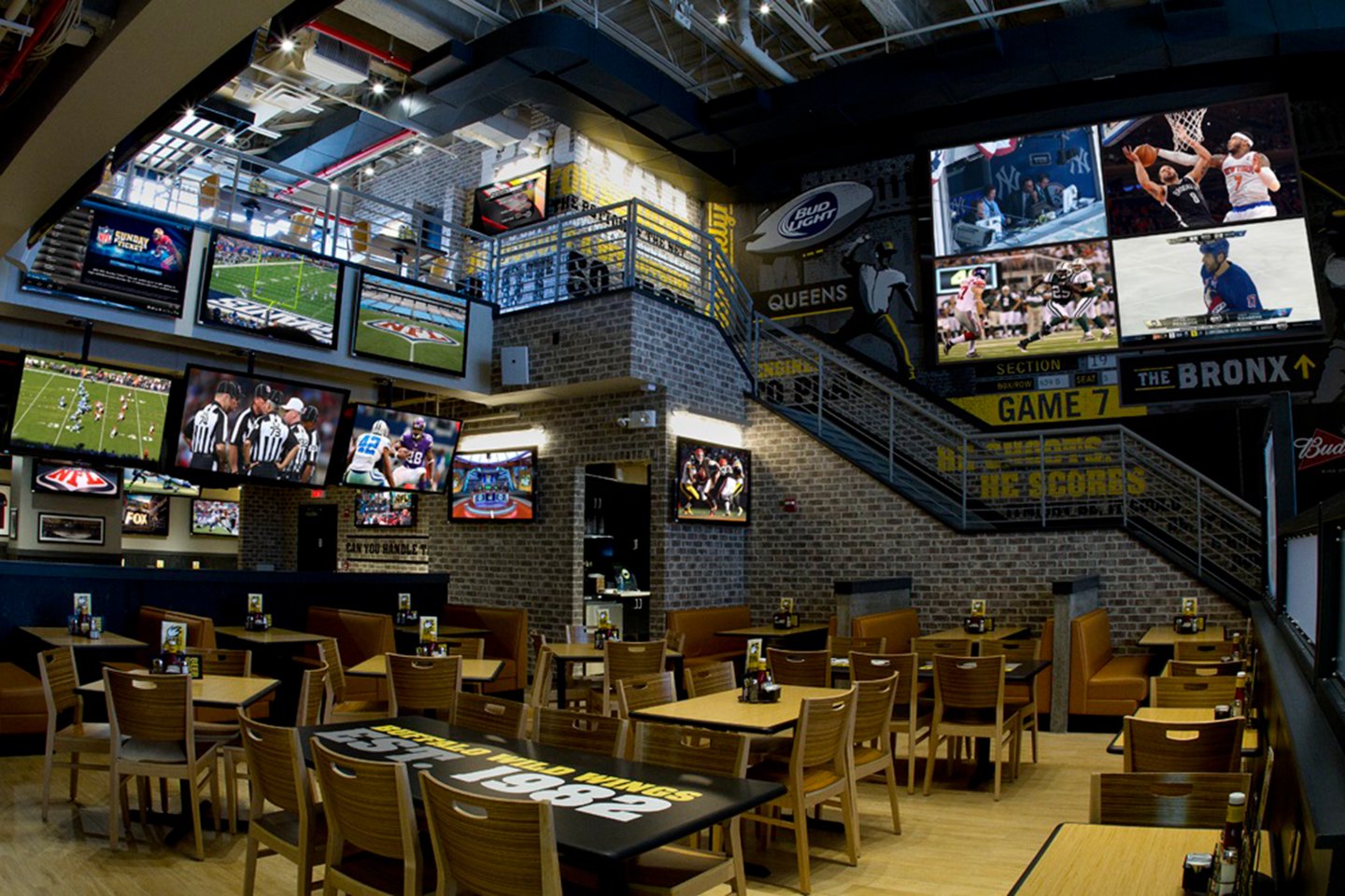 Buffalo Wild Wings interior